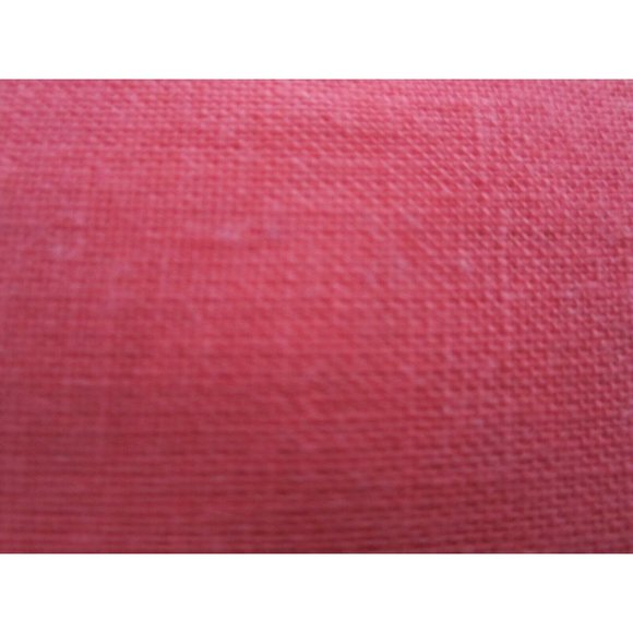 Faconnable Men shirt short sleeve pit to pit 26 L classic linen red vintage - Picture 9 of 12